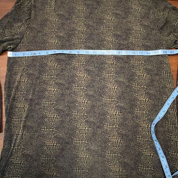 FRAZIER LAWRENCE NYLON/SPANDEX STRETCH BLOUSE SIZE SMALL - Picture 7 of 7